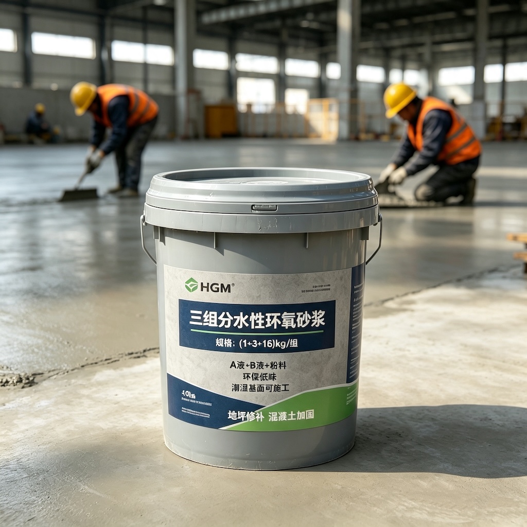 犍为三组份水性环氧砂浆
